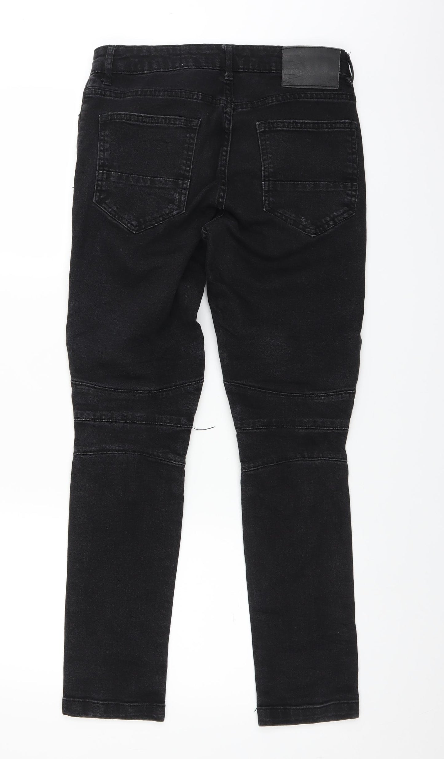 Primark Mens Black  Denim Skinny Jeans Size 30 in L27 in