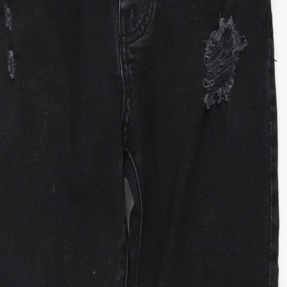 Primark Mens Black  Denim Skinny Jeans Size 30 in L27 in