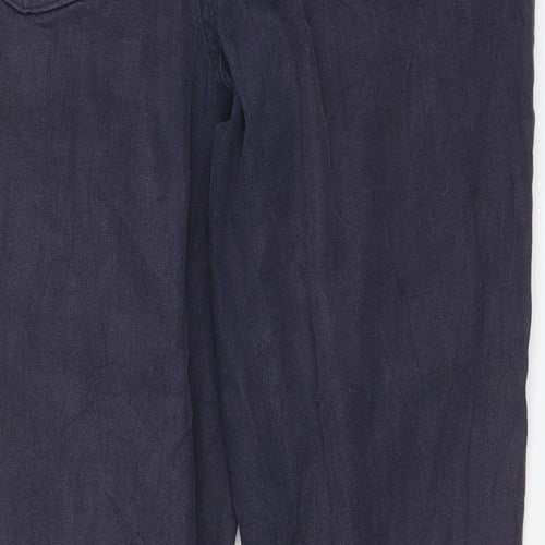 St Michael Womens Blue   Chino Trousers Size 16 L27 in