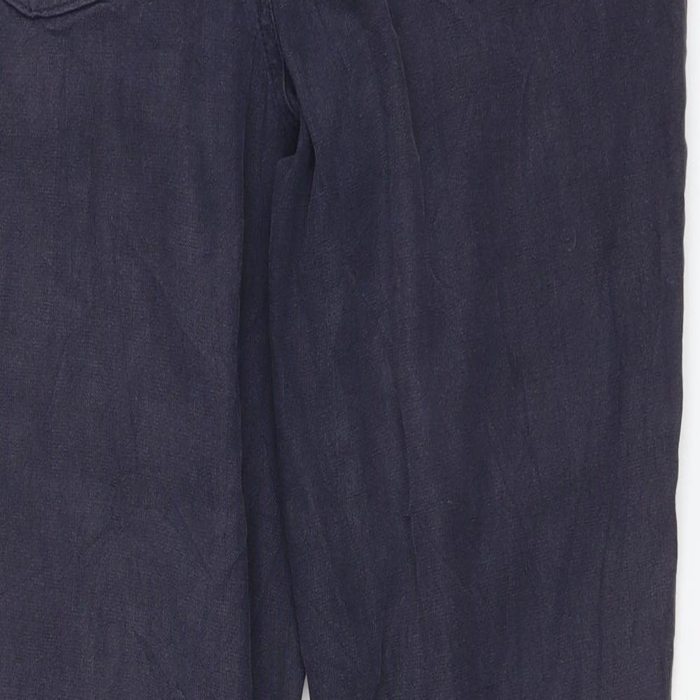 St Michael Womens Blue   Chino Trousers Size 16 L27 in