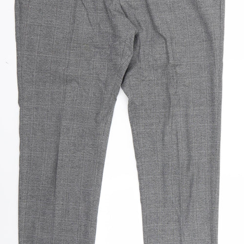 nect Mens Grey   Trousers  Size 34 L26 in - v