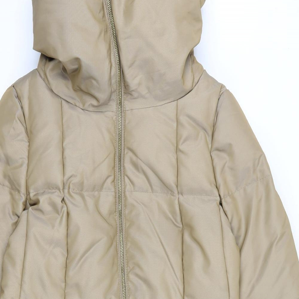New Look Womens Beige   Puffer Jacket Coat Size XL