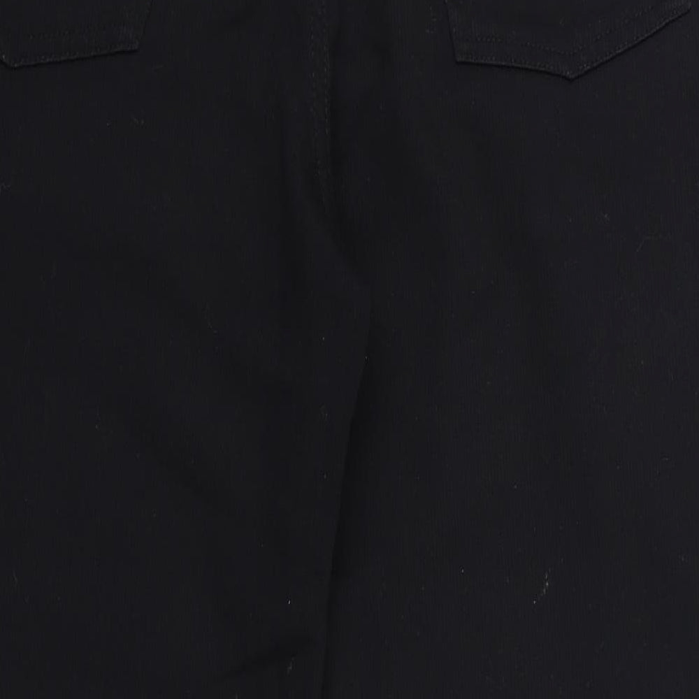 Preworn Mens Black   Trousers  Size 42 L25 in