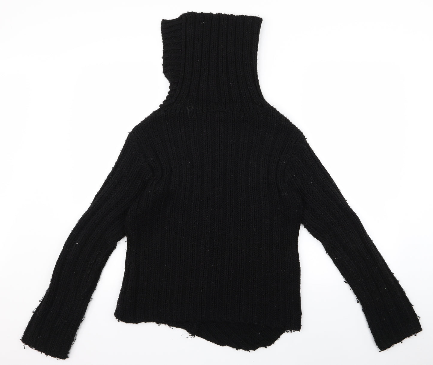 prewovbla Womens Black   Pullover Jumper Size M