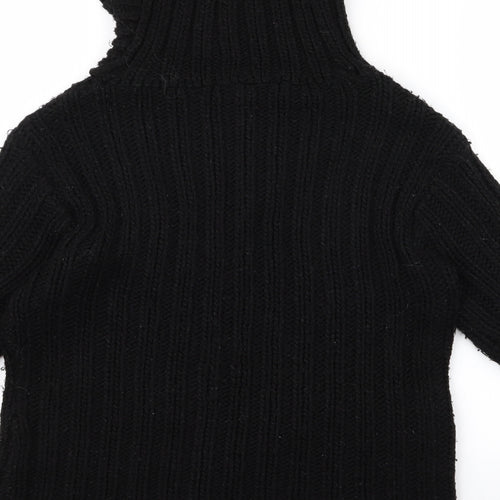 prewovbla Womens Black   Pullover Jumper Size M