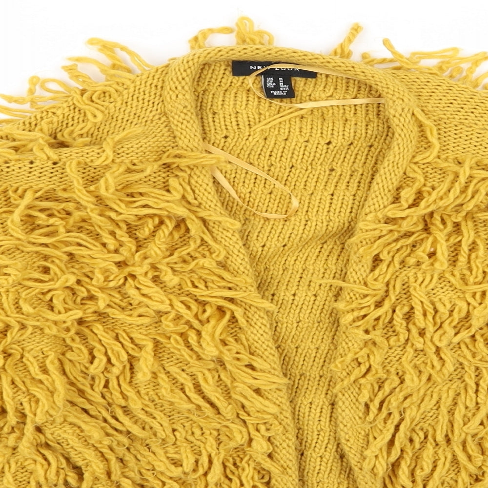 newlook Womens Orange   Cardigan Jumper Size 10