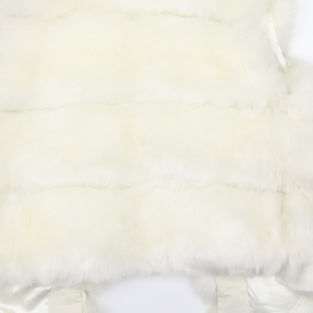 cherry kok  Womens White   Gilet Coat Size M