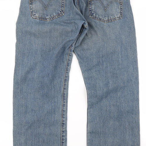 levis Mens Blue   Bootcut Jeans Size 32 L31 in