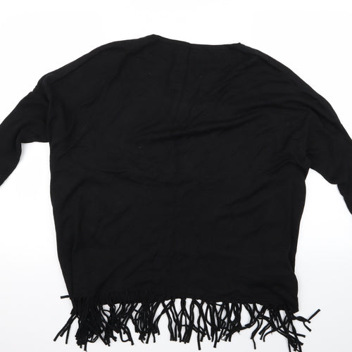 Preworn Womens Black   Cardigan Jumper Size M