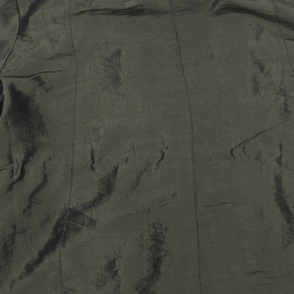 Joanne Kitten Womens Green   Rain Coat Coat Size 16