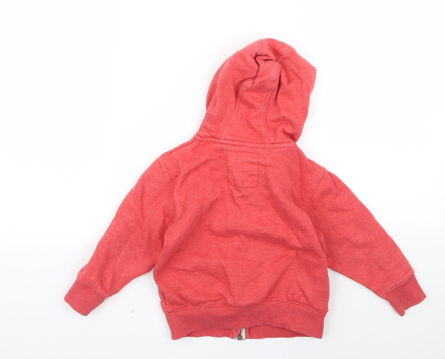 NEXT Boys Red   Full Zip Hoodie Size 3 Years
