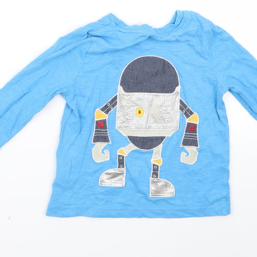 Nutmeg Boys Blue   Basic T-Shirt Size 2 Years  - v