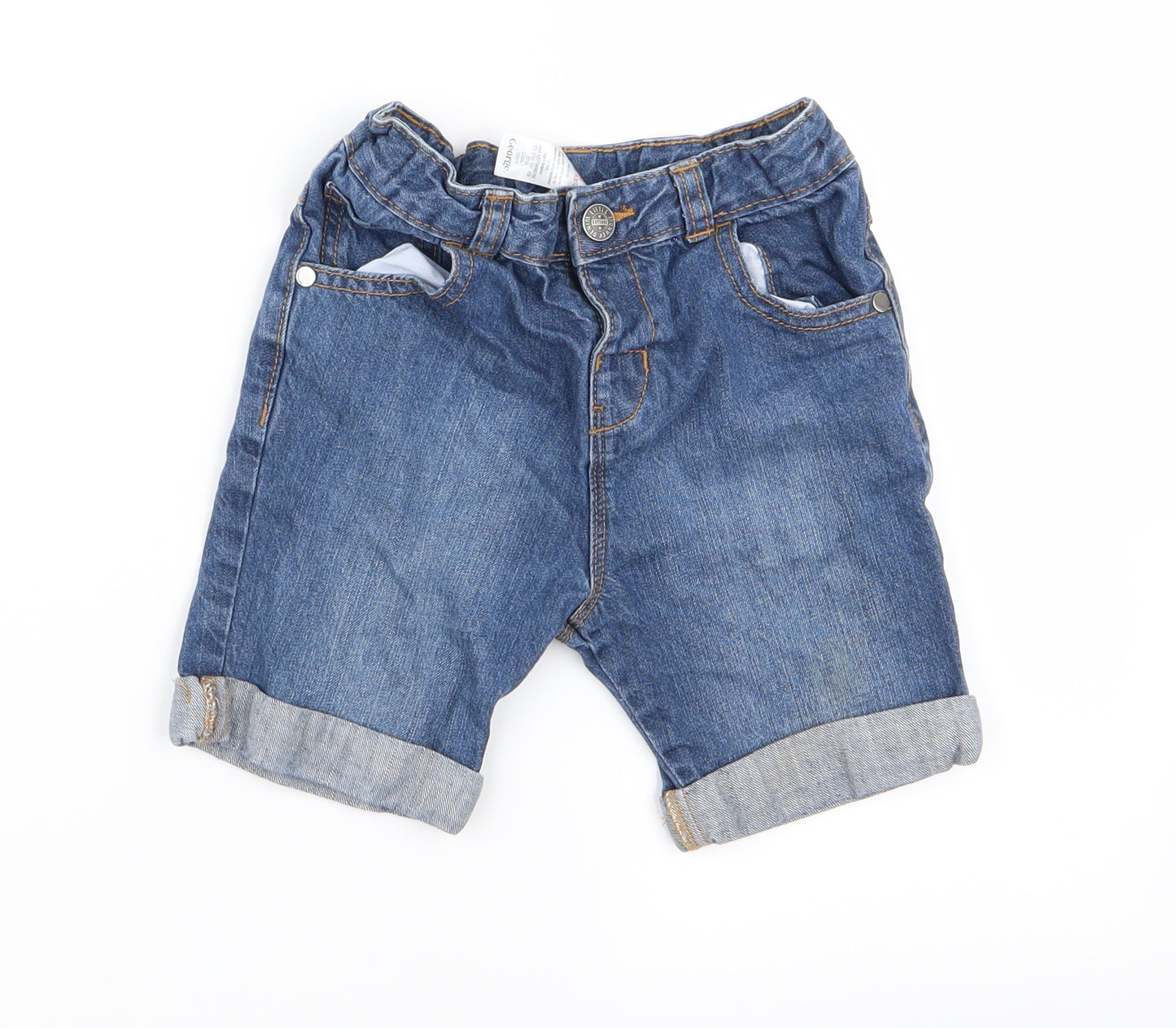 NEXT Boys Blue   Biker Shorts Size 4 Years