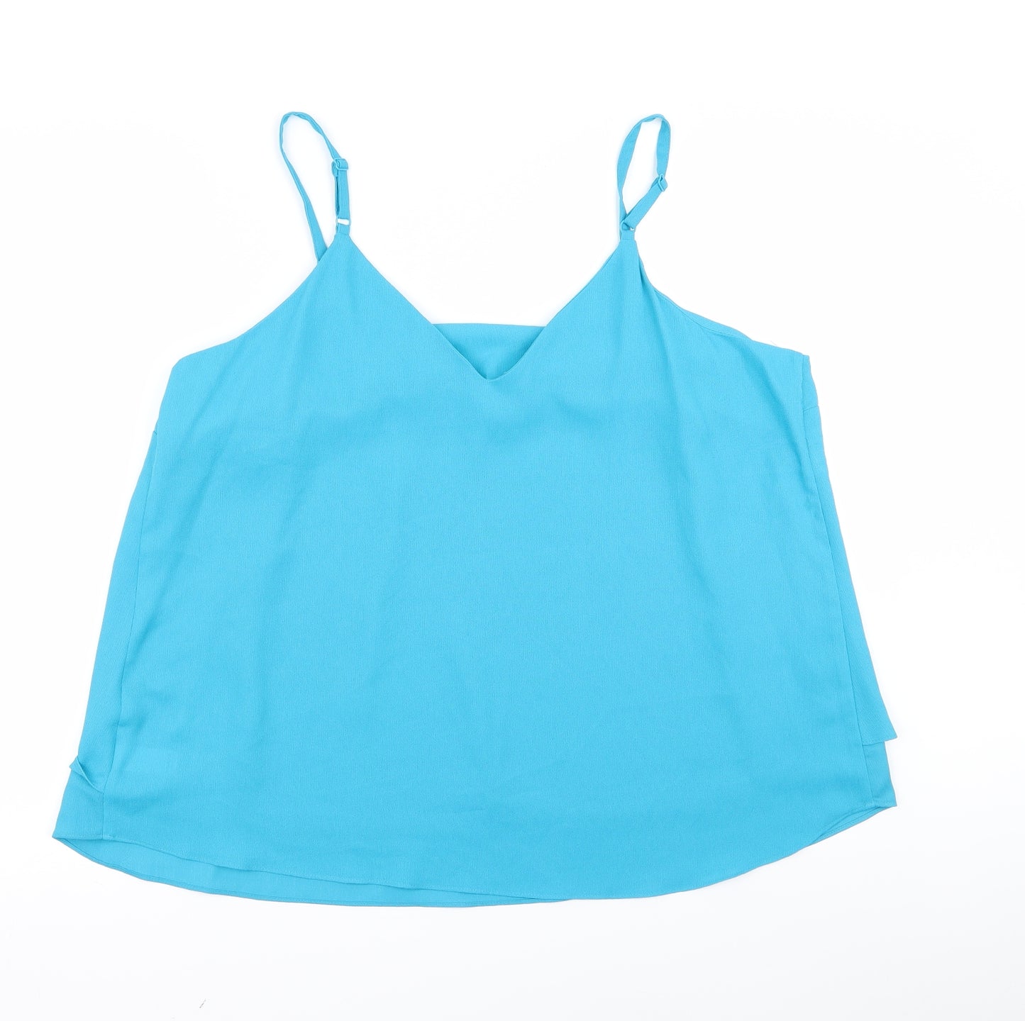 George Womens Blue   Basic Blouse Size 14