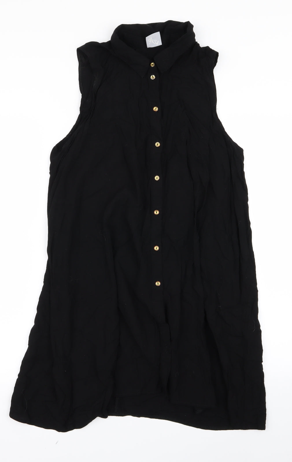 Preworn Womens Black   Shirt Dress  Size M