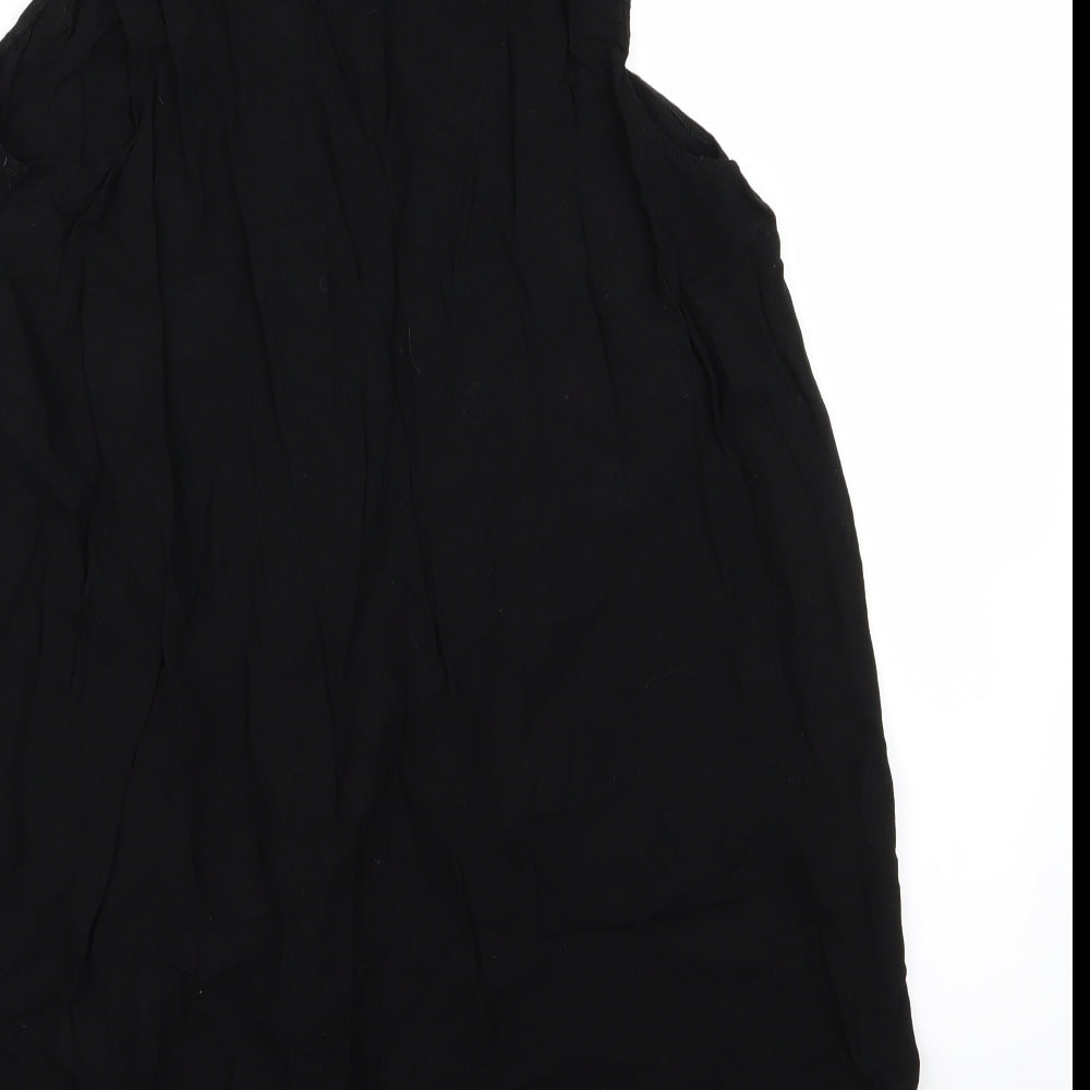 Preworn Womens Black   Shirt Dress  Size M