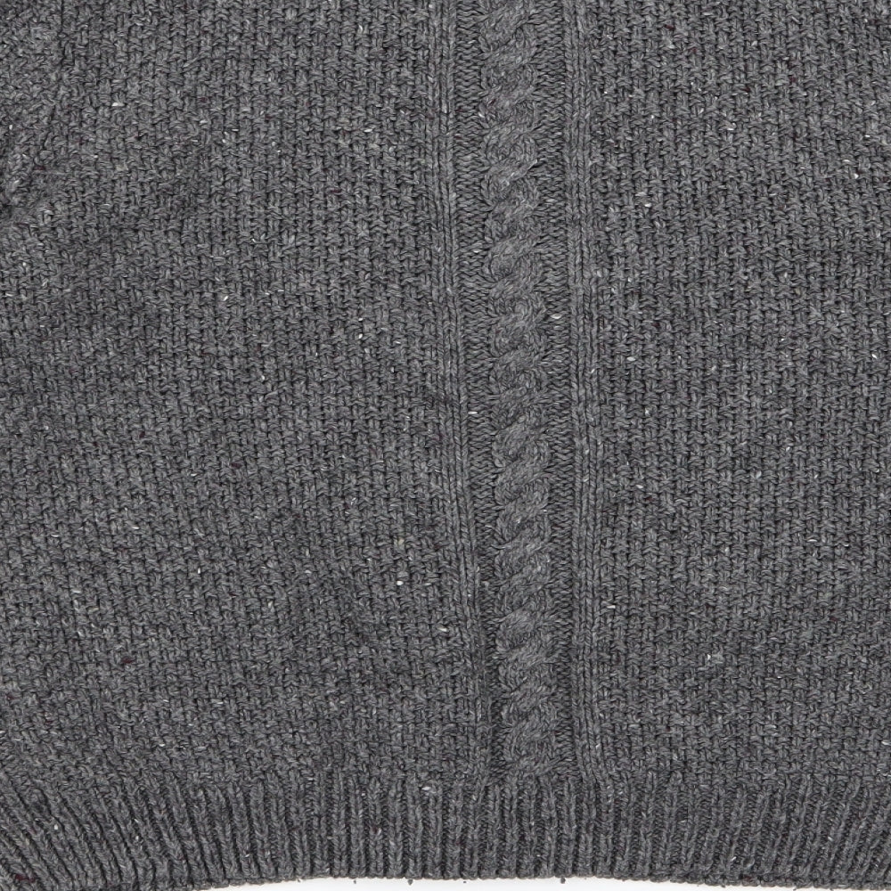 Papaya Womens Grey   Cardigan Jumper Size 12