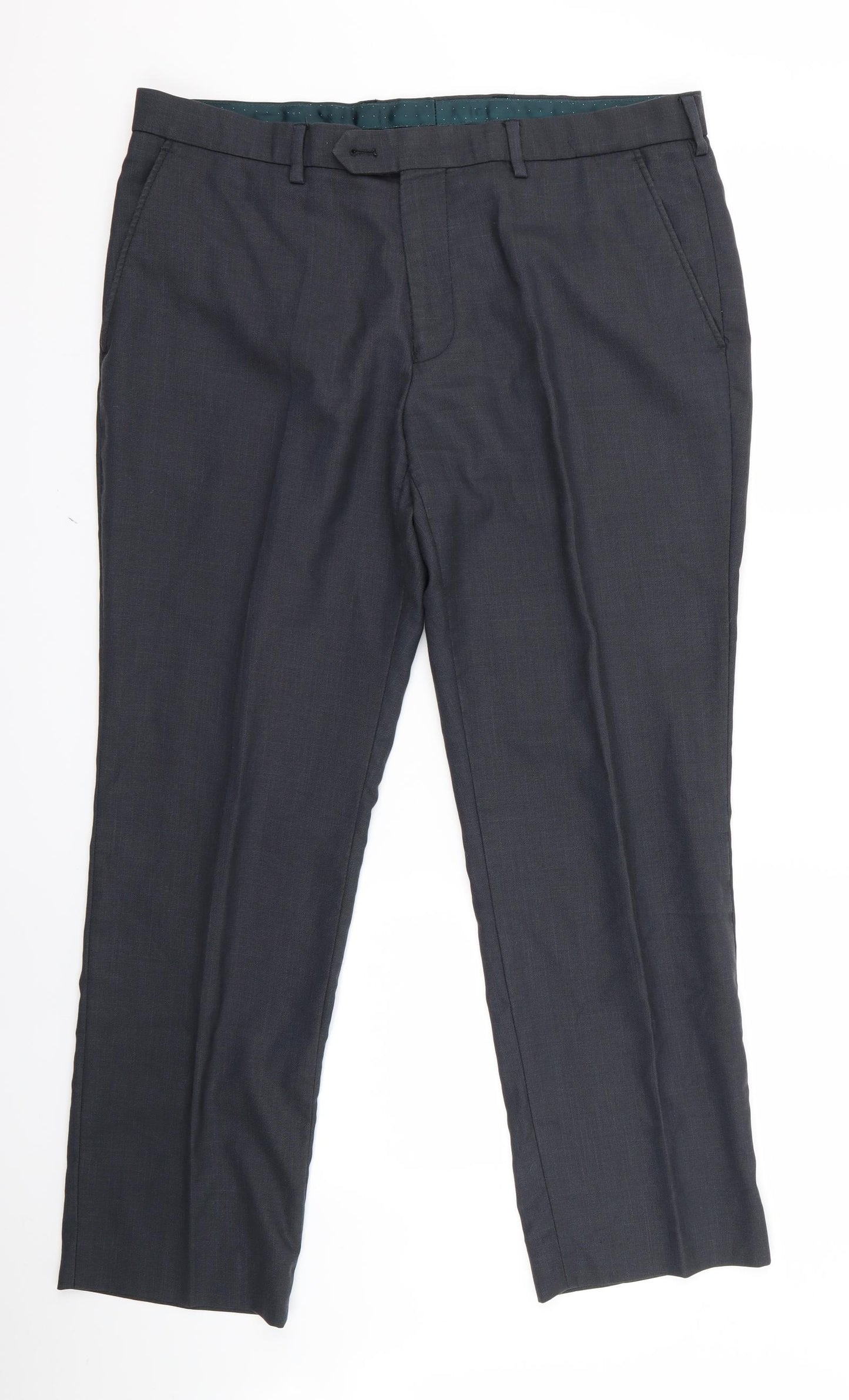 Preworn Mens Grey   Trousers  Size 34 L25 in