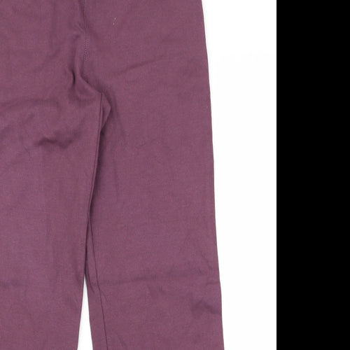 TU Womens Purple   Trousers  Size 14 L26 in