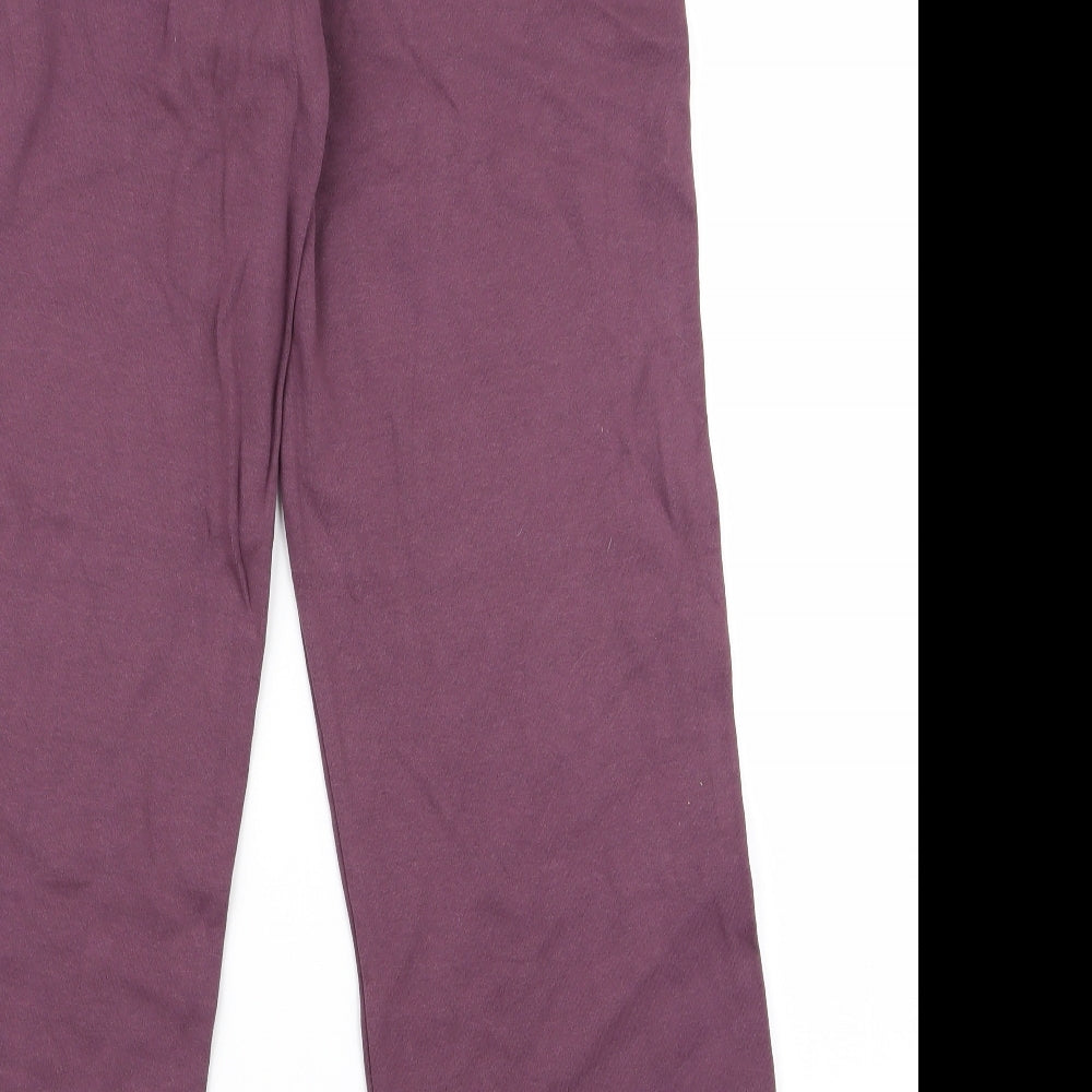 TU Womens Purple   Trousers  Size 14 L26 in
