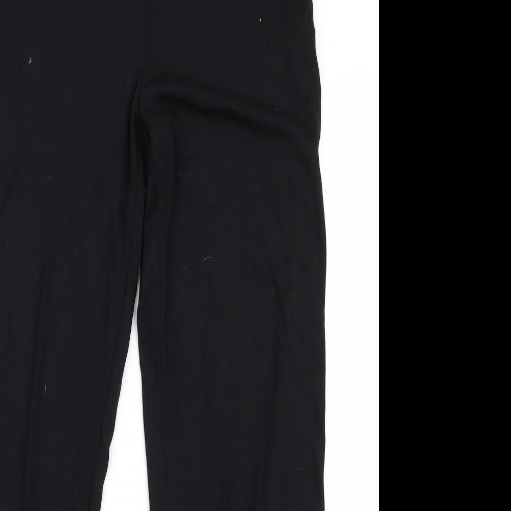 TU Womens Black   Trousers  Size 14 L26 in