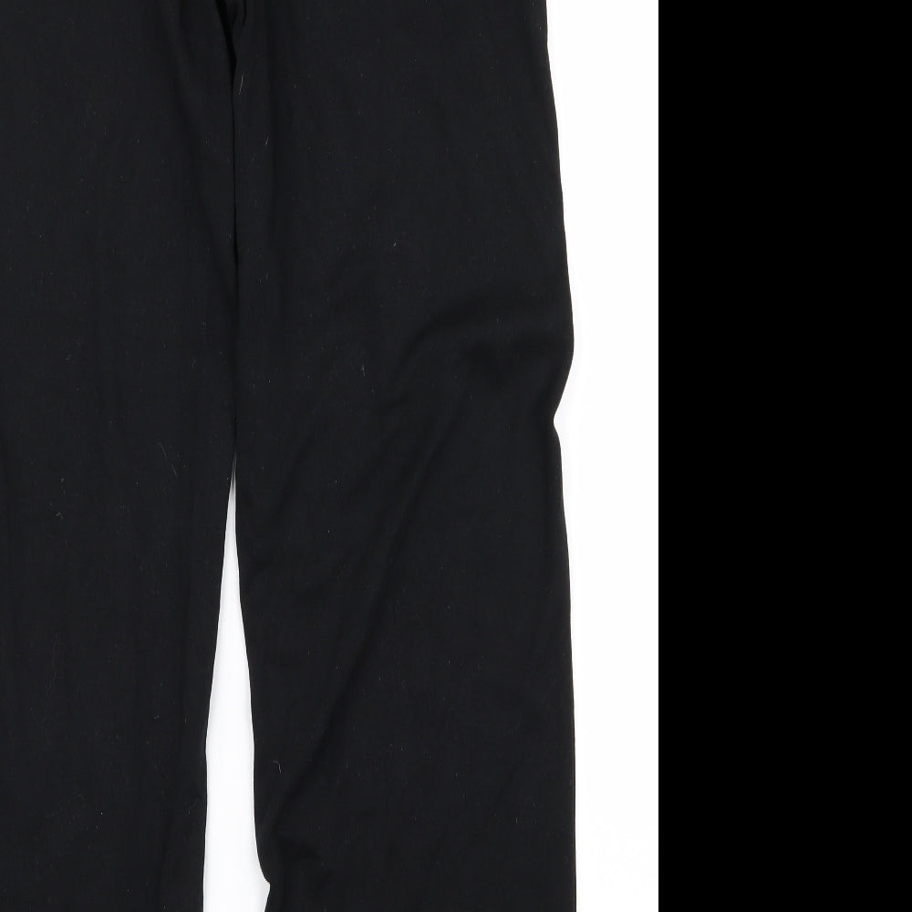 TU Womens Black   Trousers  Size 14 L26 in