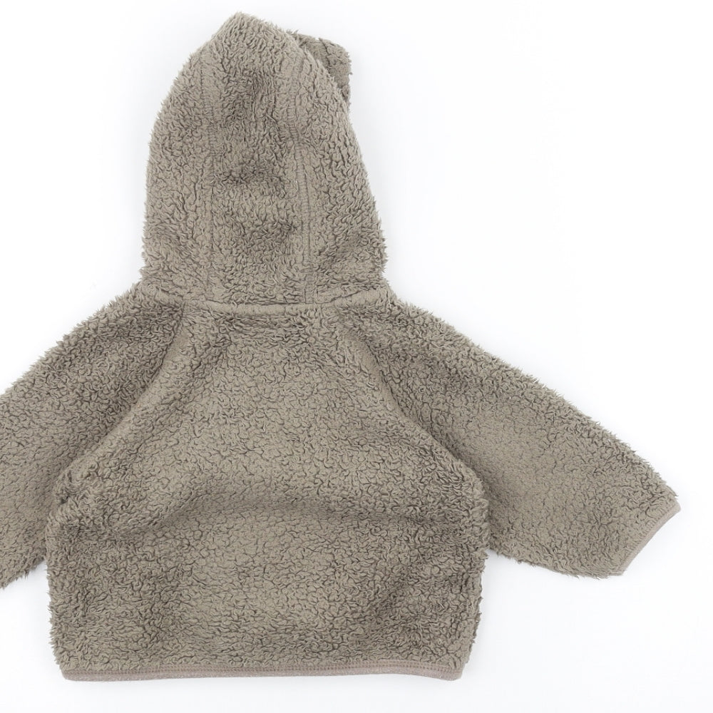 NEXT Baby Brown   Jacket  Size 3-6 Months  - Hooded