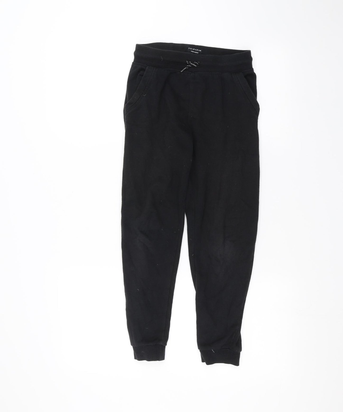 Primark Boys Black   Sweatpants Trousers Size 8-9 Years