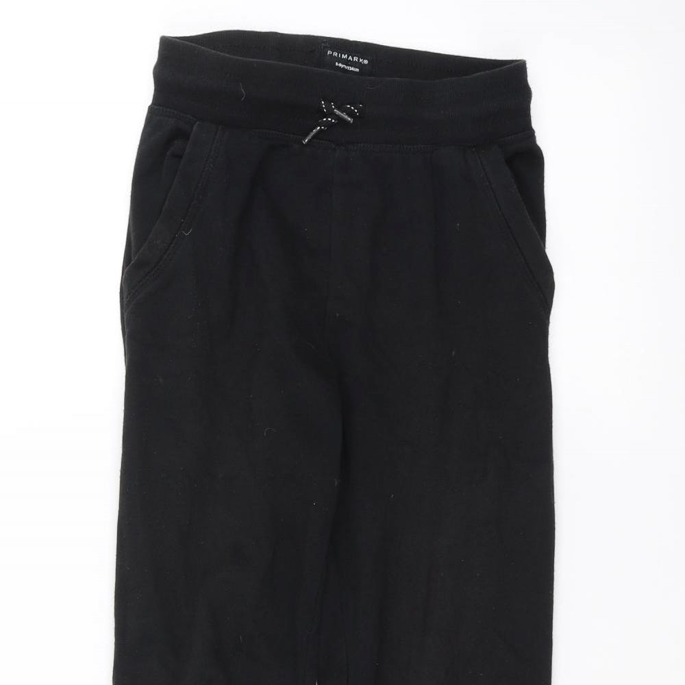 Primark Boys Black   Sweatpants Trousers Size 8-9 Years