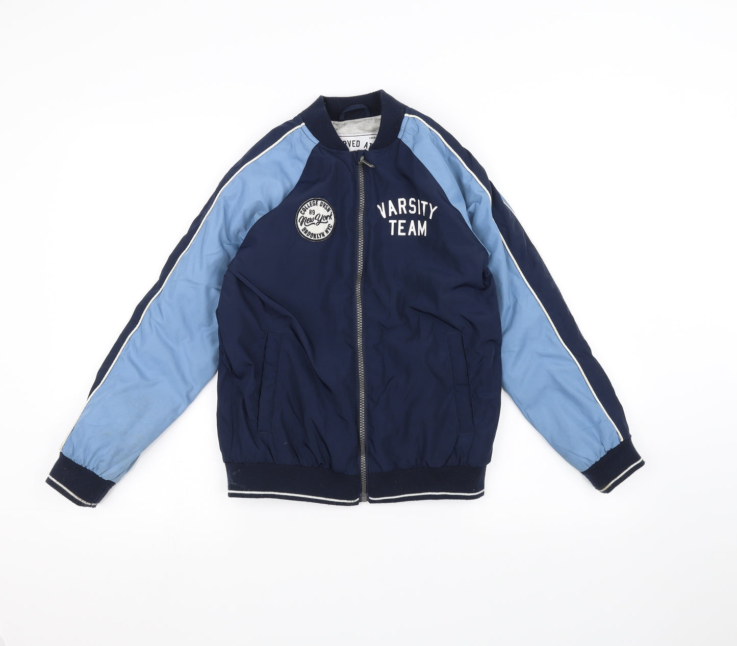 RESERVED Boys Blue   Bomber Jacket Jacket Size 10 Years