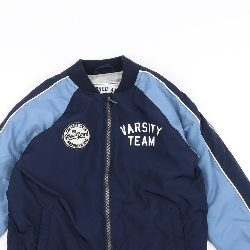 RESERVED Boys Blue   Bomber Jacket Jacket Size 10 Years