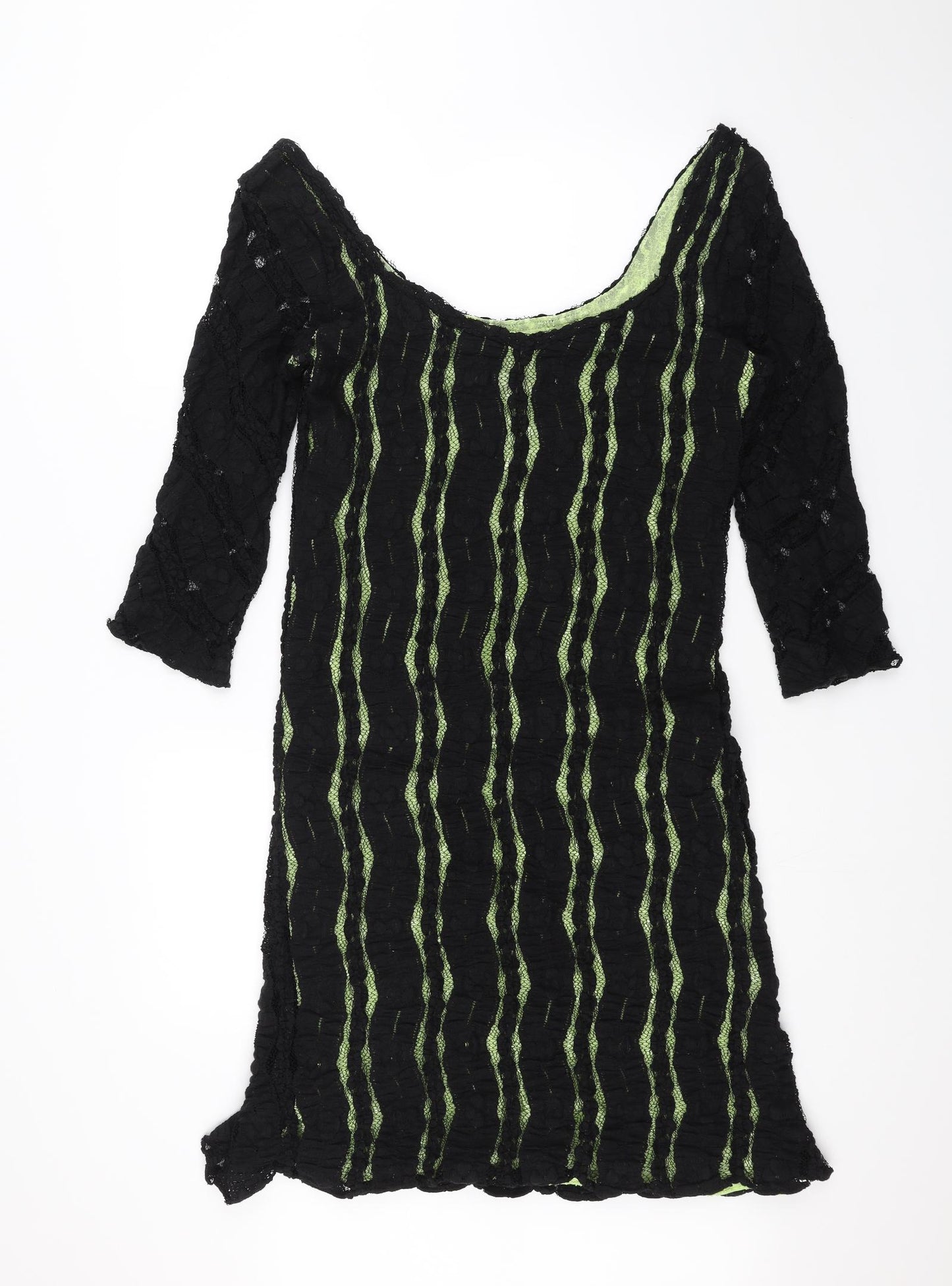 Dm London Womens Black   A-Line  Size L