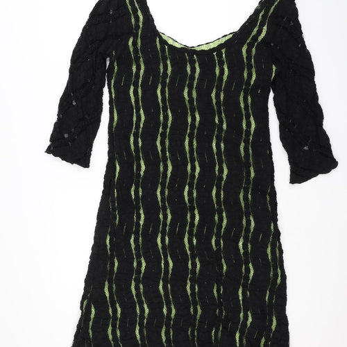 Dm London Womens Black   A-Line  Size L