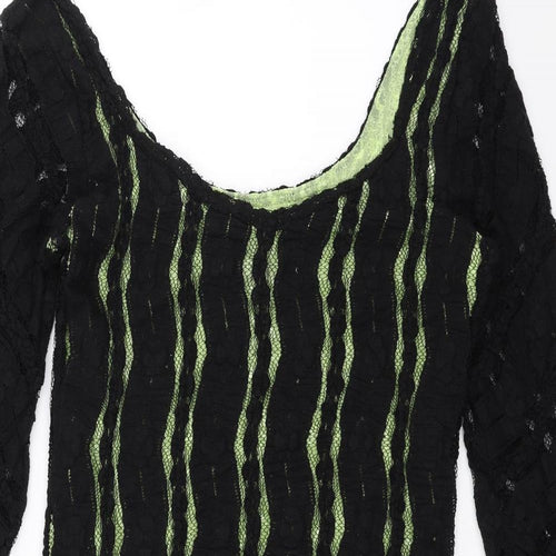 Dm London Womens Black   A-Line  Size L