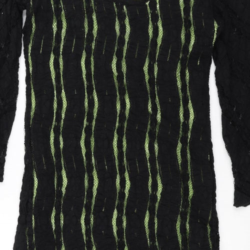 Dm London Womens Black   A-Line  Size L