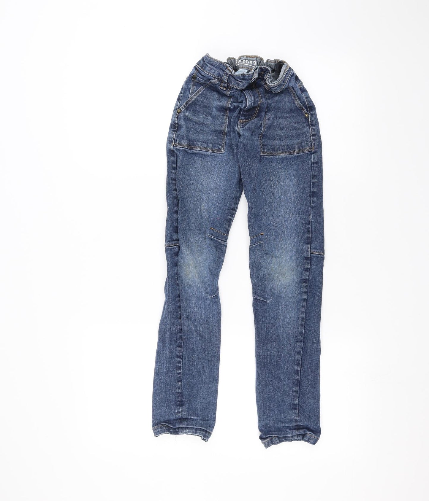 George Boys Blue  Denim Skinny Jeans Size 8-9 Years