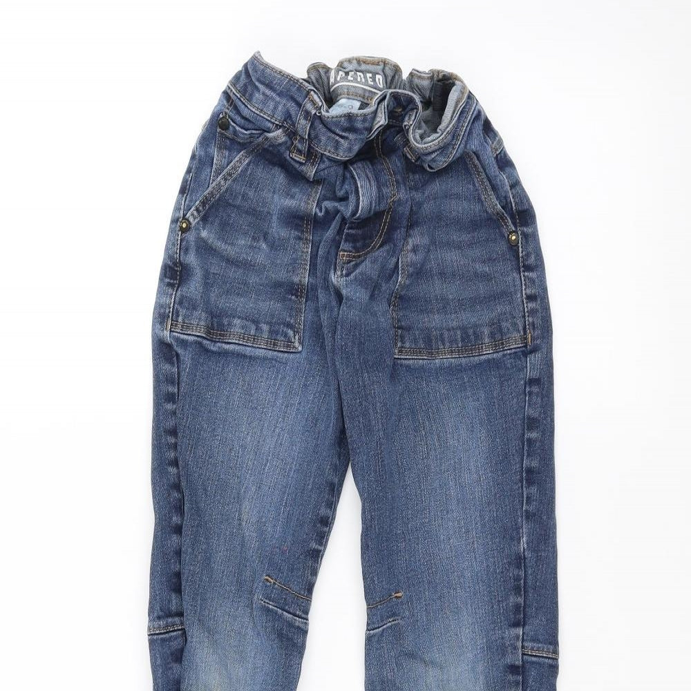 George Boys Blue  Denim Skinny Jeans Size 8-9 Years