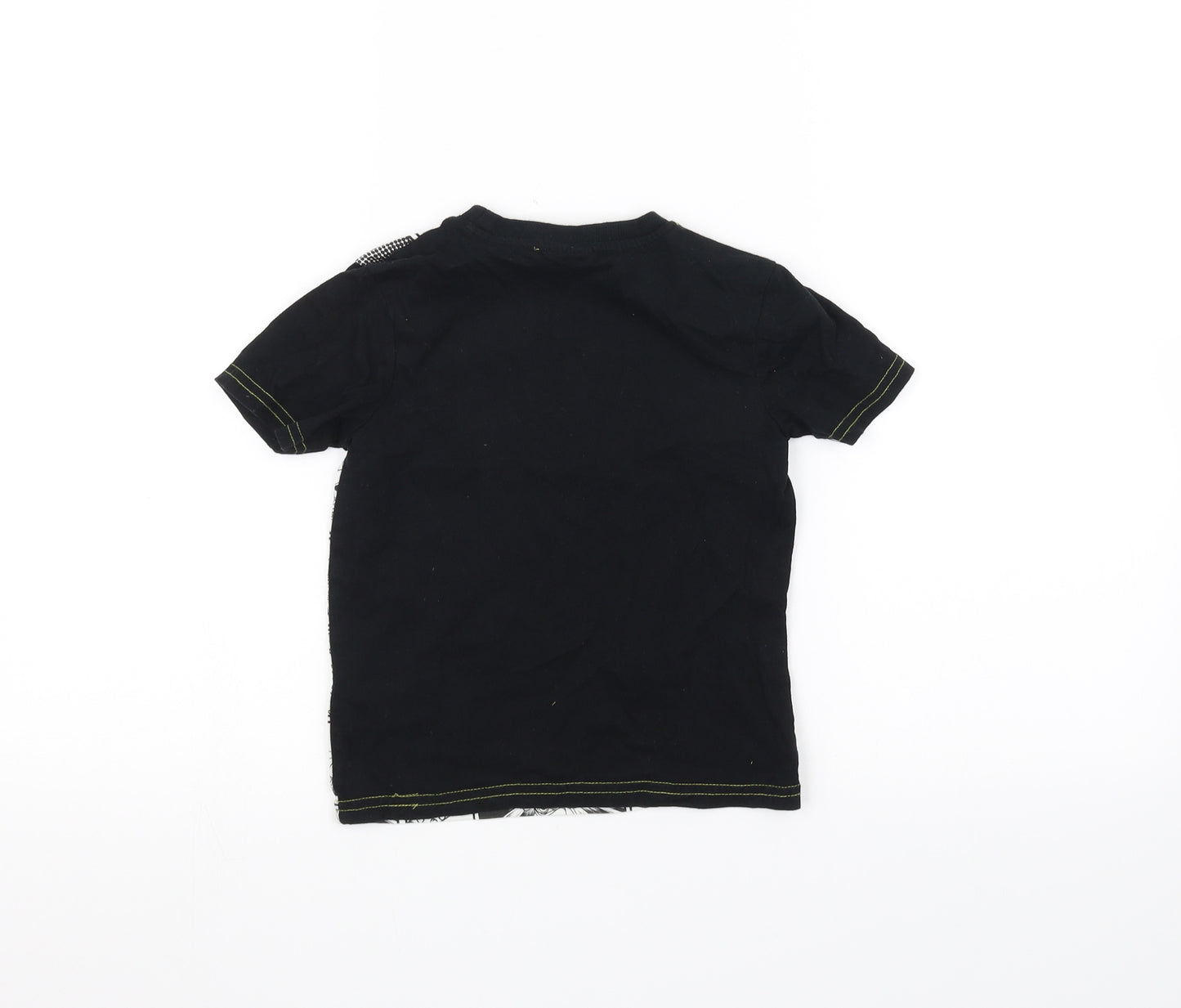 George Boys Black   Basic T-Shirt Size 4-5 Years  - Batman