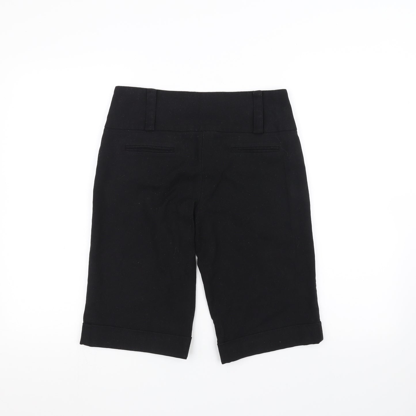 Bay Womens Black   Chino Shorts Size 8