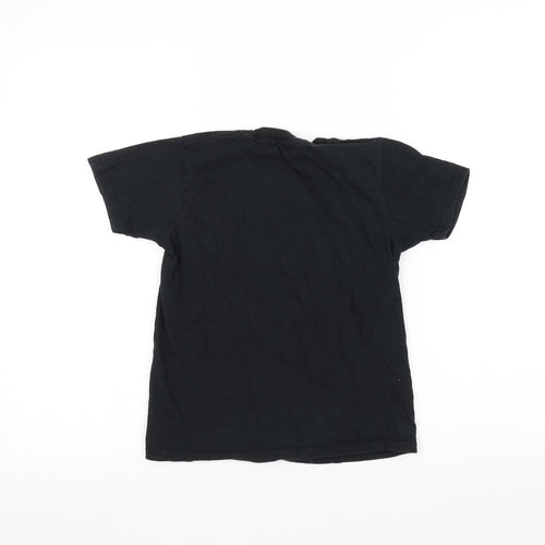 Gilden Boys Black   Basic T-Shirt Size M