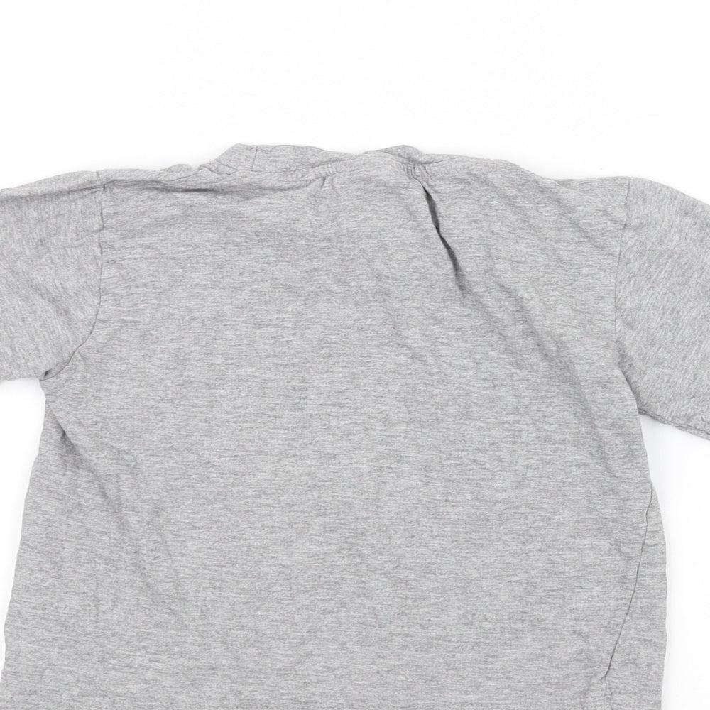 Duck & Dodge Boys Grey   Basic T-Shirt Size 4-5 Years