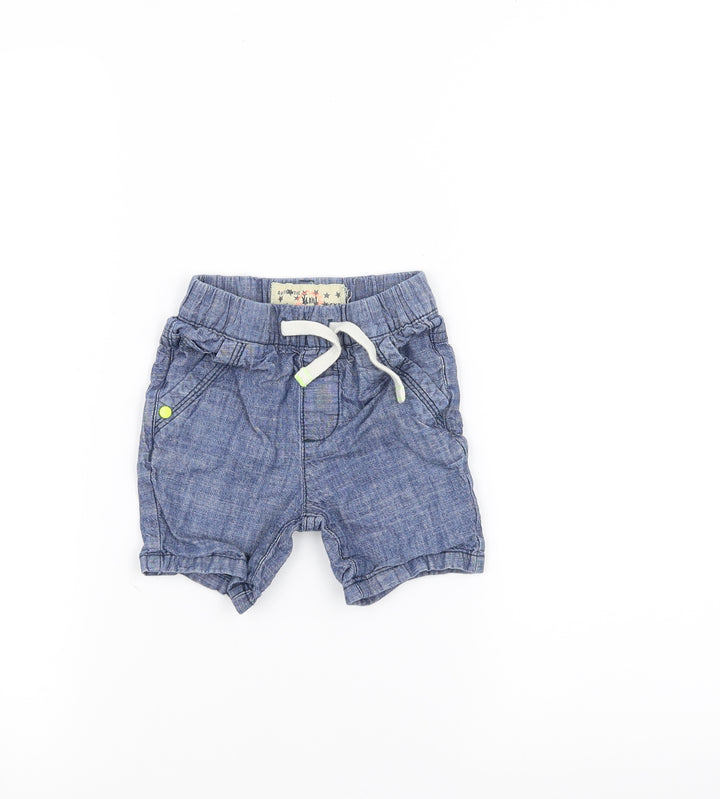 NEXT Baby Blue Cropped Trousers Size 9-12 Months