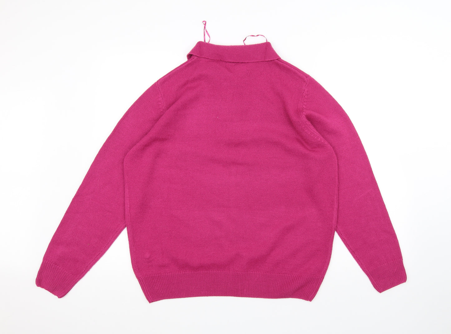 Damart Womens Pink   Pullover Jumper Size 18