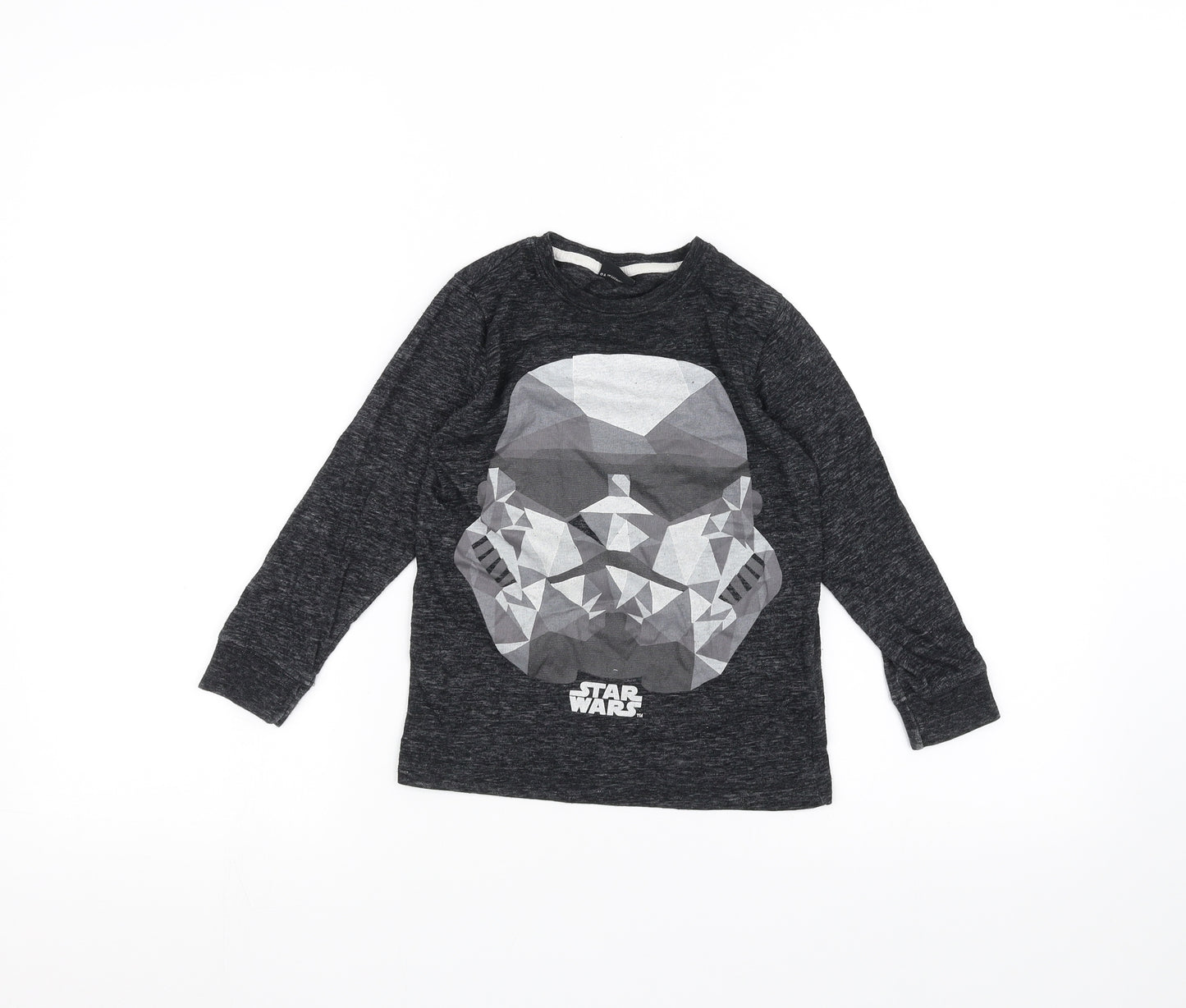 NEXT Boys Black   Basic T-Shirt Size 5 Years  - STAR WARS