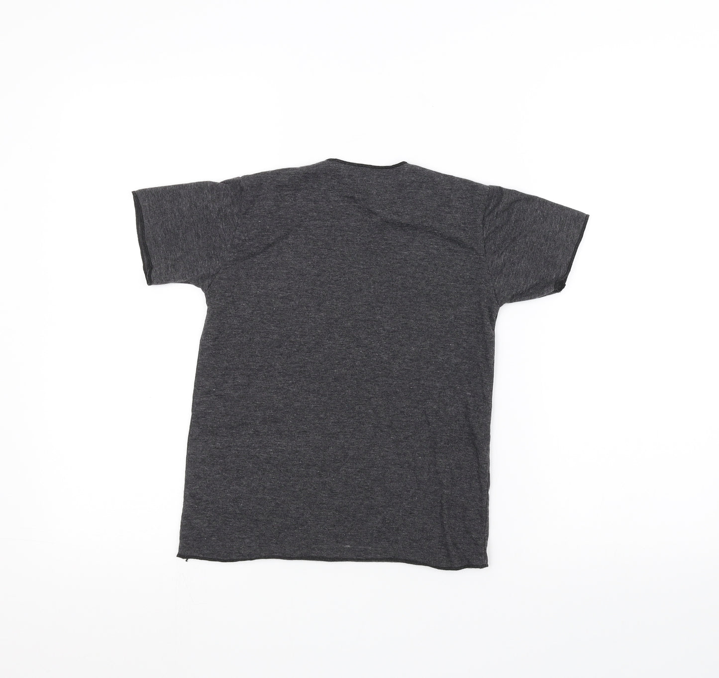 K-Kone Girls Black   Basic T-Shirt Size 8 Years  - elephant
