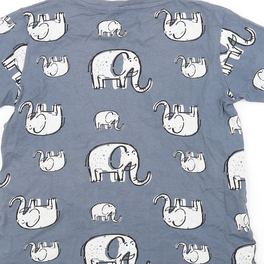 cool club Boys Blue   Basic T-Shirt Size 9 Years  - Elephants