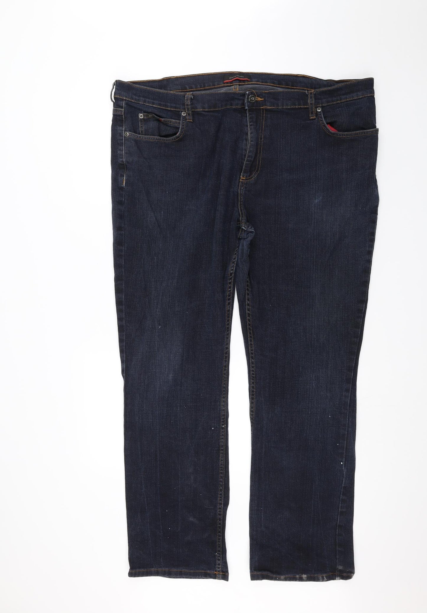 Pierre Cardin Mens Blue  Denim Straight Jeans Size 46 L30 in