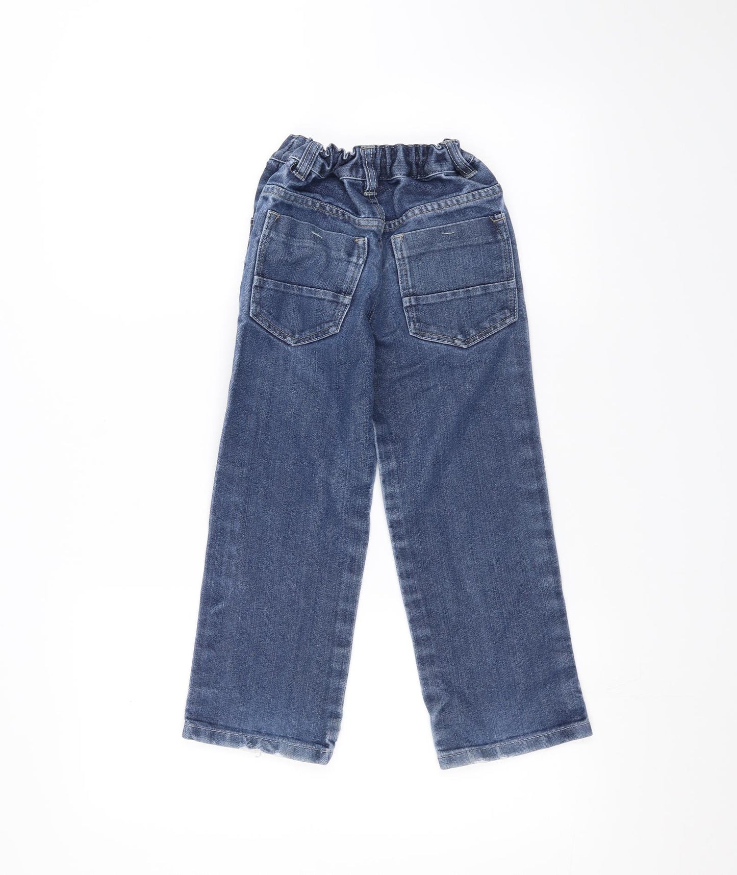 George Boys Blue  Denim Straight Jeans Size 6-7 Years