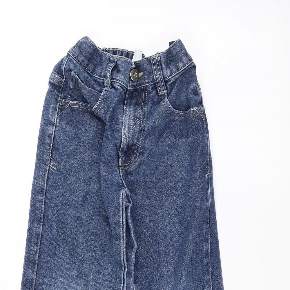 George Boys Blue  Denim Straight Jeans Size 6-7 Years