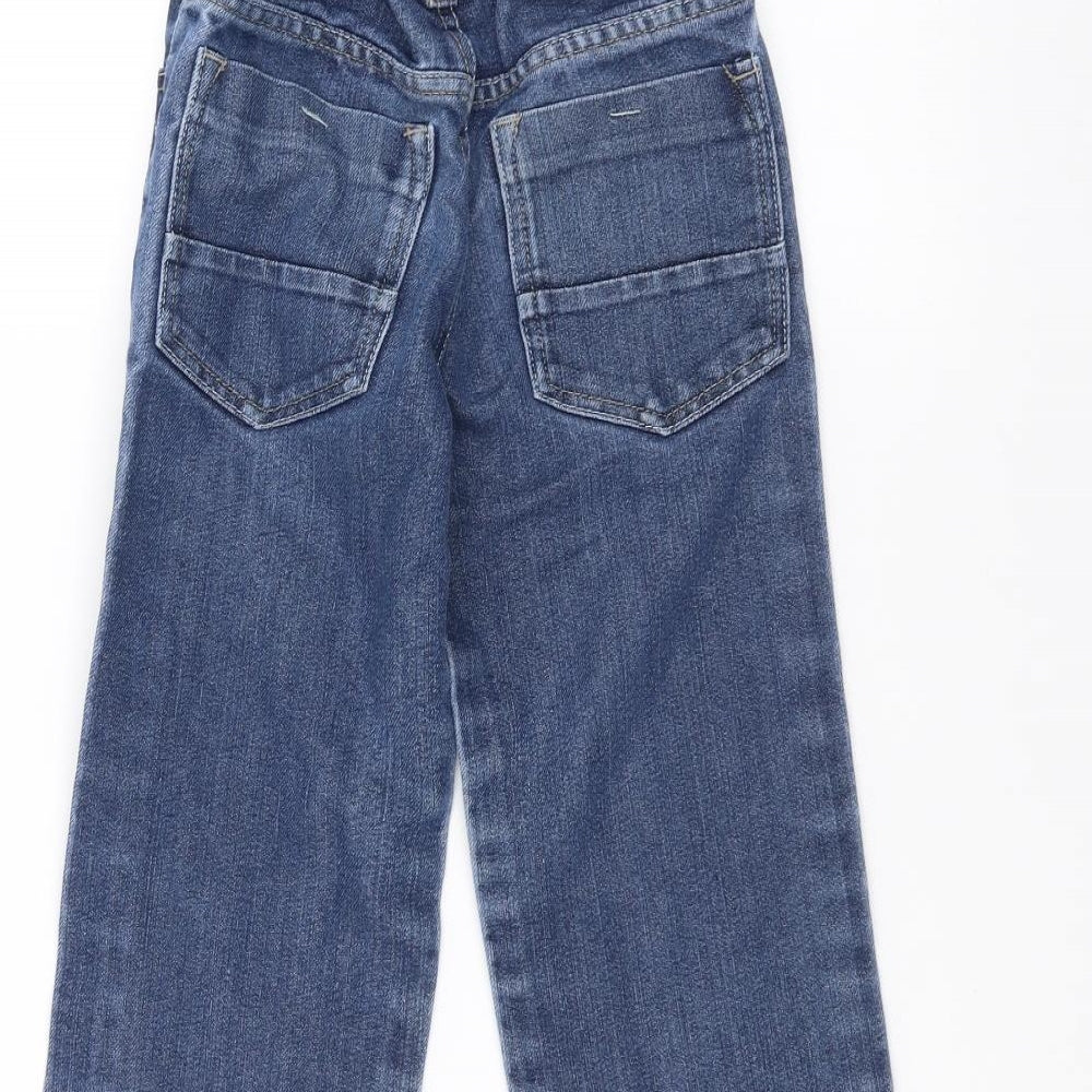 George Boys Blue  Denim Straight Jeans Size 6-7 Years